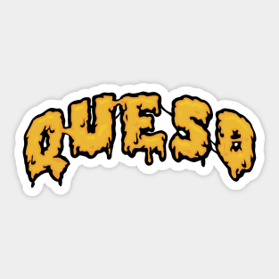 Queso Sticker